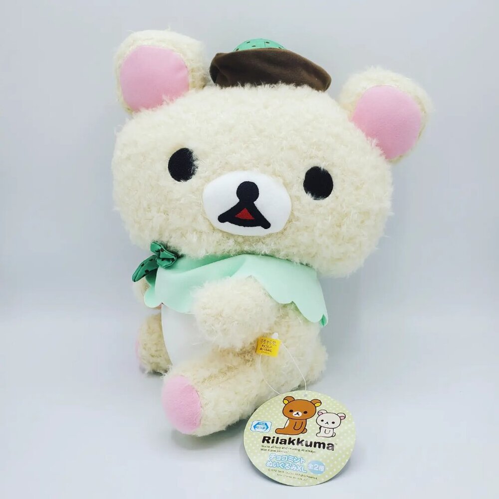 Rilakkuma White Chocolate Mint XL Plush (Korilakkuma)